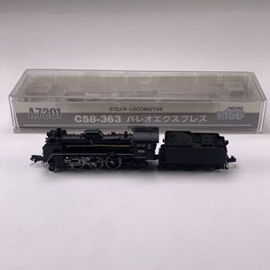 MICRO ACE C58-363 蒸気機関車 秩父鉄道 パレオエクスプレス A7201-8600 マイクロエース 現状品