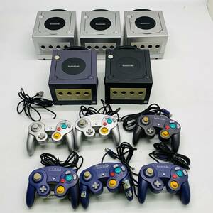 ジャンク ニンテンドー ゲームキューブ本体 純正コントローラー セット まとめ レトロゲーム GC Nintendo Gamecube retro game