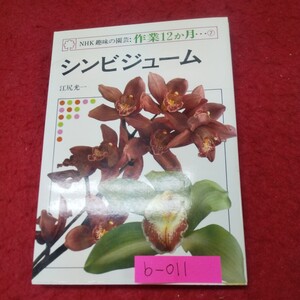 b-011※13 NHK趣味の園芸・作業12か月・7 シンビジューム 著者/江尻光一 昭和61年11月1日第49刷発行 日本放送出版協会