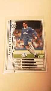 ☆WCCF2004-2005☆04-05☆018☆白☆ウェイン・ブリッジ☆チェルシー☆Wayne Bridge☆Chelsea☆