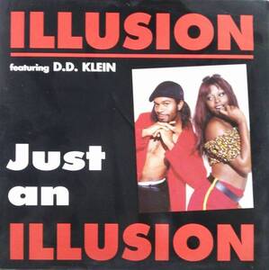 $ Illusion / Just An Illusion (DAN 663601 6) Italy (折れ) D4043-6-6