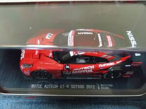 1/43 EBBRO 2012年スーパーGT　モチュールオーテックGT-R#23 本山哲、M・クルム