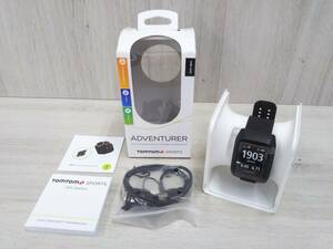 TOM TOM トムトム 1RKM.000.02 ADVENTURER GPS OUTDOOR WATCH ランニングウォッチ ブラック