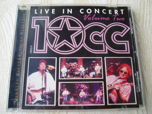 10CC/LIVE IN CONCERT Volume Two アイム・ノット・イン・ラブ ラバー・ブレッツ 愛ゆえに アクロス・ザ・ユニバース 他全７曲