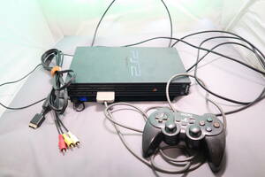 動作確認済み プレステ2 本体 プレイステーション2 PS2 PlayStation2 本体 SCPH-35000 ブラック コントローラー ホリ HORI SONY
