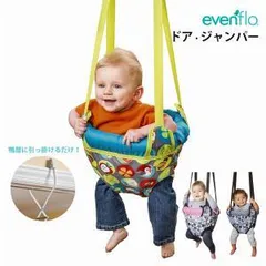 【新品・3営業日で発送】evenflo Door Jumperドアジャンパー ピンク・スターパワー