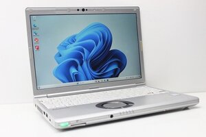 1円スタート ノートパソコン Windows11 WPS office搭載 Panasonic レッツノート CF-SV8 第8世代 Core i5 SSD256GB メモリ8GB カメラ