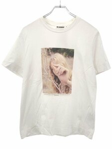 JIL SANDER ジルサンダー 17SS MARIO SORRENTI フォトプリントTシャツ ホワイト XS JSYM707U03 ITDBIDOMNFQT