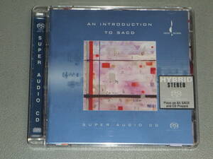 USED(US)★SACD(HYBRID)★廃盤★AN INTRODUCTION TO SACD★マッコイ・タイナー/リヴィングストン・テイラー/レベッカ・ビジョン★CHESKY