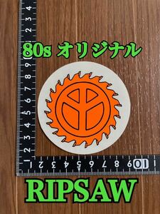 スペシャル!! 80s SCHMITT STIX RIPSAW 80年代 シュミットスティックス オリジナル リップソー ステッカー powell Santa Cruz dogtown