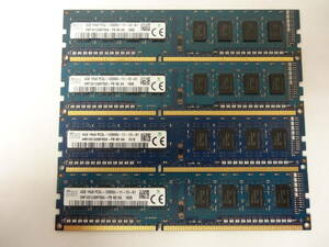 ☆SK hynix PC3L-12800U 4GB×4枚（16GB) BIOS確認済☆３