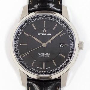 ETERNA エテルナ タンガロア スリーハンズ 2948.41 黒文字盤 メンズ 自動巻