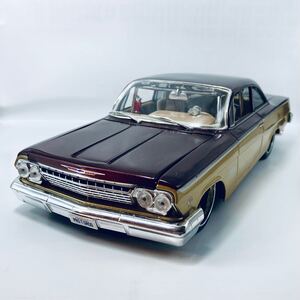 PRO-RODZ 1/18 CHEVROLET BELAIR 1962 LOW-RIDER Maroon / Beige プロロッズ 1/18 シボレー・ベルエア ローライダー 