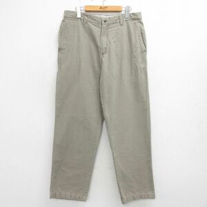 W33/古着 コロンビア パンツ メンズ 00s コットン ベージュ カーキ 24jul01 中古 ボトムス ロング