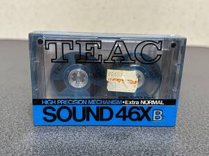 未使用 未開封 TEAC ティアック SOUND46X B オープンリール型 カセットテープ 46分 希少