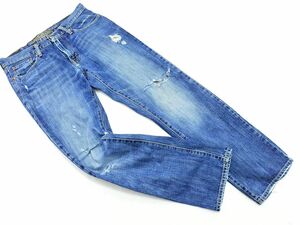 AMERICAN EAGLE アメリカンイーグル ダメージ加工 デニムパンツ size29/青 ■■ ☆ ecc1 メンズ