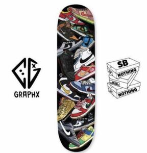 NIKE SB OR NOTHING x CARTERGRAPHX / Dunks Board サイズ：8inch DECK デッキ