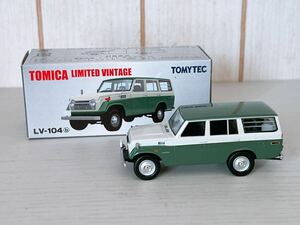 TOMICA トミカリミテッドビンテージ トヨタ ランドクルーザー FJ56V型 （緑） 1/64スケール LV-104b