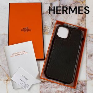 1スタ　エルメス HERMES iPhone12/12proレザー スマホケース　正規品　スマフォケース　携帯電話ケース　スマートフォンケース