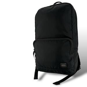 美品　PORTER　FLASH DAYPACK ビジネスバッグ　ポーター　デイパック　フラッシュ　バックパック　吉田カバン　大容量　ブラック　ナイロン