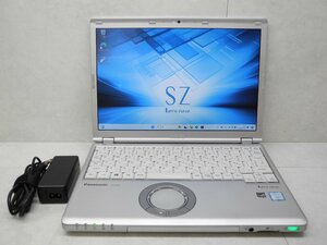 ☆1円☆第6世代☆CF-SZ5VDFVS☆累積12860☆高解像度1920×1200☆Core i3 2.30GHz/4GB/SSD128GB/無線/Bluetooth/カメラ/Office/Win11☆