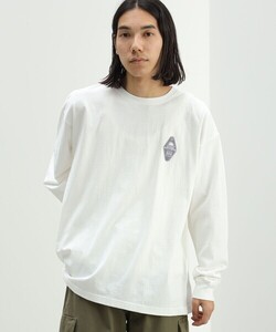 「BEAMS HEART」 長袖Tシャツ MEDIUM ホワイト系その他2 メンズ