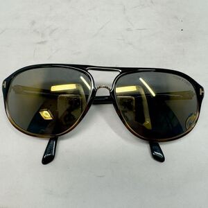 トムフォード　TOMFORD Jacob TF447-F 05C 6115 140*3 ダークブラウン　セルフレーム　フルリム　ティアドロップ　サングラスtf249121