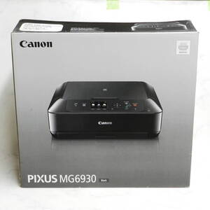 ■ 未使用品 Canon キャノン インクジェットプリンター PIXUS MG6930 ブラック PIXUSMG6930BK！