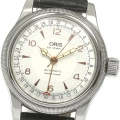 オリス ORIS 754 7543 4061 ポインターデイト ビッククラウン 自動巻き メンズ保証書付き_841445