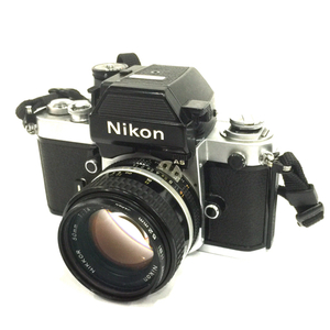 1円 Nikon F2 フォトミックAS Ai-s NIKKOR 50mm 1:1.4 一眼レフフィルムカメラ レンズ C071719