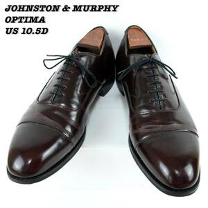 Johnston & Murphy OPTIMA Cap Toe Shoes 1990s US10.5D ジョンストンアンドマーフィー オプティマ キャップトゥ 1990年代 革靴
