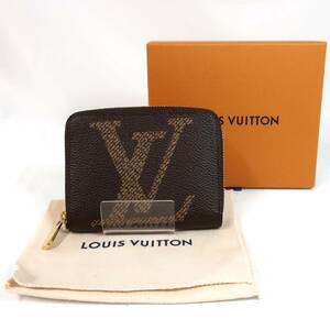 【美品】ICチップ LOUIS VUITTON ルイヴィトン ヴィトン ジッピーコインパース M69354 モノグラム ジャイアント リバース zippy monogram