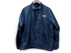 12J435SZ◎THE NORTH FACE ノースフェイス NP22030　The Coach Jacket コーチジャケット ネイビー系　 Lサイズ◎中古品