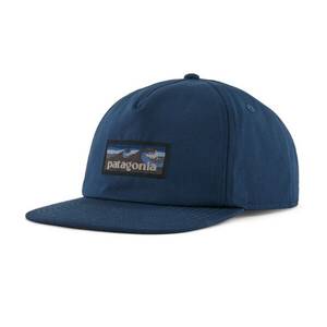 パタゴニア　Patagonia Boardshort Label Funfarer Cap Tidepool Blue OS ボードショーツ・ラベル・ファンフェアラー・キャップ