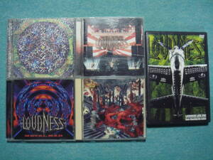 LOUDNESS　CD・ＤＶＤ　セット　　ラウドネス