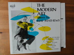 mat mathews / the modern art of jazz by ●国内盤●