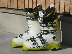 2★★★★即決！SALOMON/サロモン スキーブーツ X-PRO110 白/イエロー 27.0cm/27.5cm 316mm