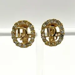 【美品】Dior   ディオール　ゴールド　イヤリング