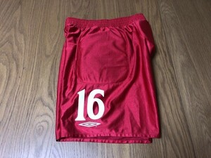 ゴールキーパーパンツ　番号入　パット入　M～L サッカーフットサル　21-0505-20