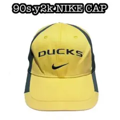 90s y2k NIKE TEAM duck CAP mad yellow レア