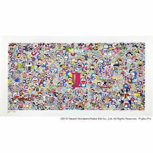 100枚限定/村上隆/Takashi Murakami/版画/記憶の中のドラえもん/kai kai kiki/カイカイキキ/Tonari no Zingaro/トナリノジンガロ/Doraemon