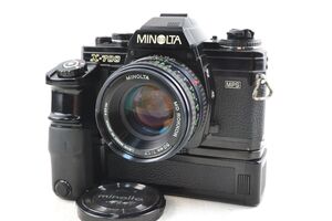 ★実用美品★MINOLTA ミノルタ X-700 MPS ボディ MD ROKKOR 50ｍｍ F1.7 MOTOR DRIVE 1★♯15762