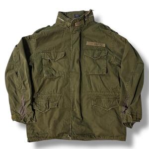 90s Abercrombie&Fitch ミリタリージャケット M65 L