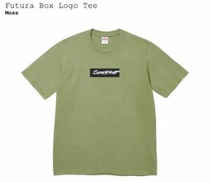 XL 新品未使用 国内正規品 Supreme Futura Box Logo Tee Moss シュプリーム フューチュラ ボックス ロゴ Tシャツ モス