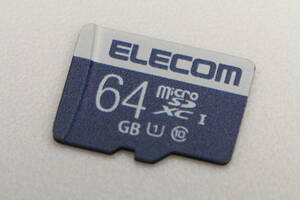 64GB microSDXCカード ELECOM