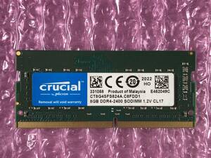 crucial/Micron/8GB/PC4-19200/DDR4-2400/PC4-17000/PC4-21333/PC4-25600/#14-1