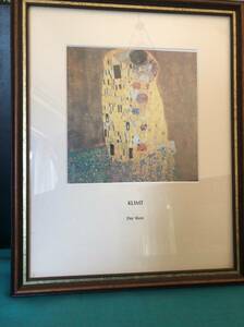 絵画　KLIMT 接吻