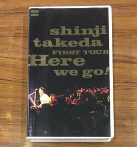 VHS 武田真治 FIRST TOUR Here we go ! PCVP-51771 …h-2003