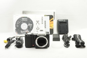 【適格請求書発行】美品 PENTAX ペンタックス K-01 ボディ ミラーレス一眼カメラ ブラック【アルプスカメラ】240525n