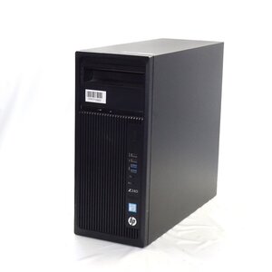 1円～HP Z240 Tower Workstation Xeon E3-1270 v5 3.6GHz/16GB/SSD256GB+HDD500GB/DVDマルチ/QuadroP2000/OS無/動作未確認【同梱不可】